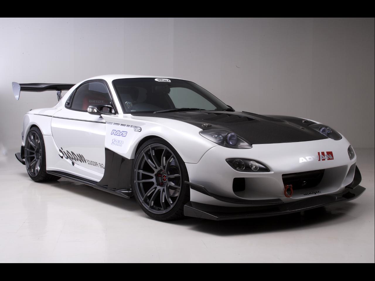 FD3S RX-7用 TCPマジック G-FACE ワイドボディキット タイプGT CF