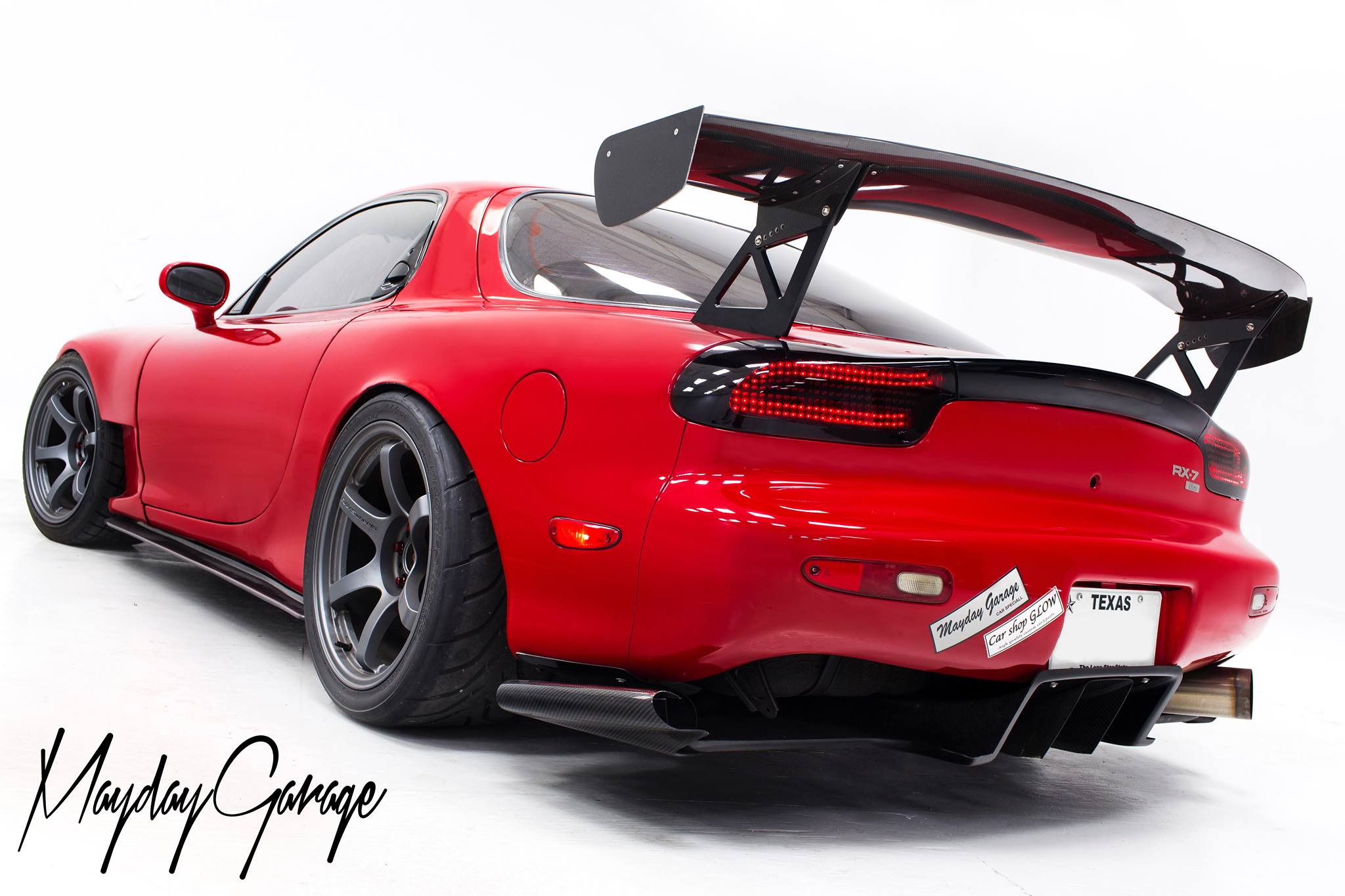 RX-7FD3S RE雨宮 GTIII ウィング スポイラー-