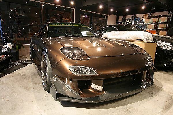 並行輸入品] RE雨宮 RX-7 FD3S用 アンダースイープ カーボン ienomat