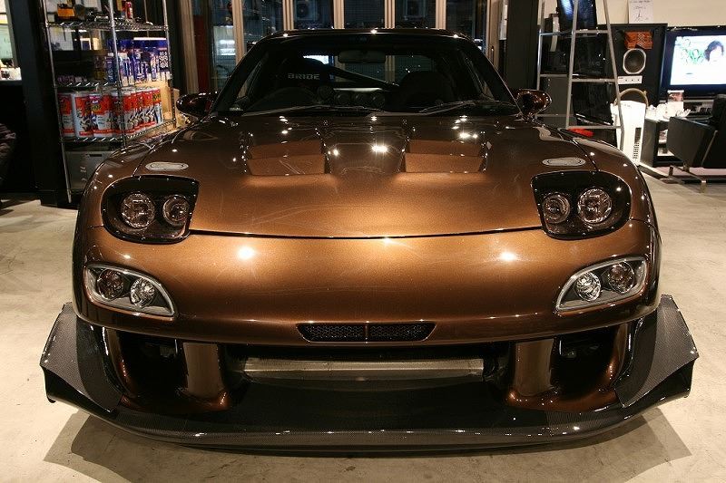 CarShopGLOW FD3S RX-7用 リアダックテール FRP - 4