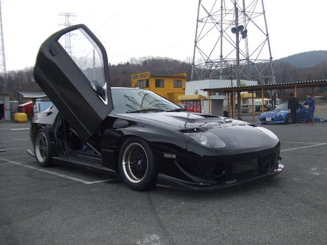 ♪RE雨宮☆RX-7 FC3S用 FULL 丸目4灯 COWL-PRO フロントバンパー 外装