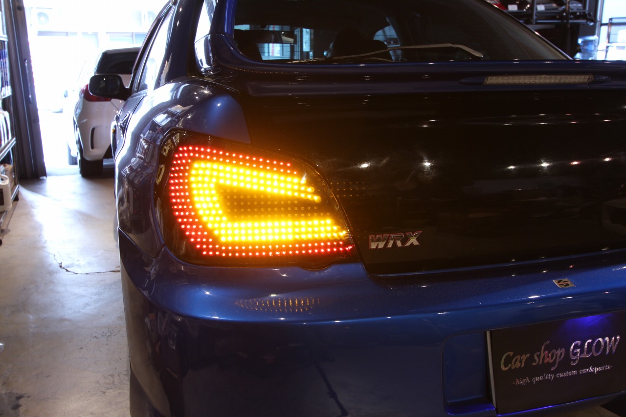 Subaru impreza outlet rear lights