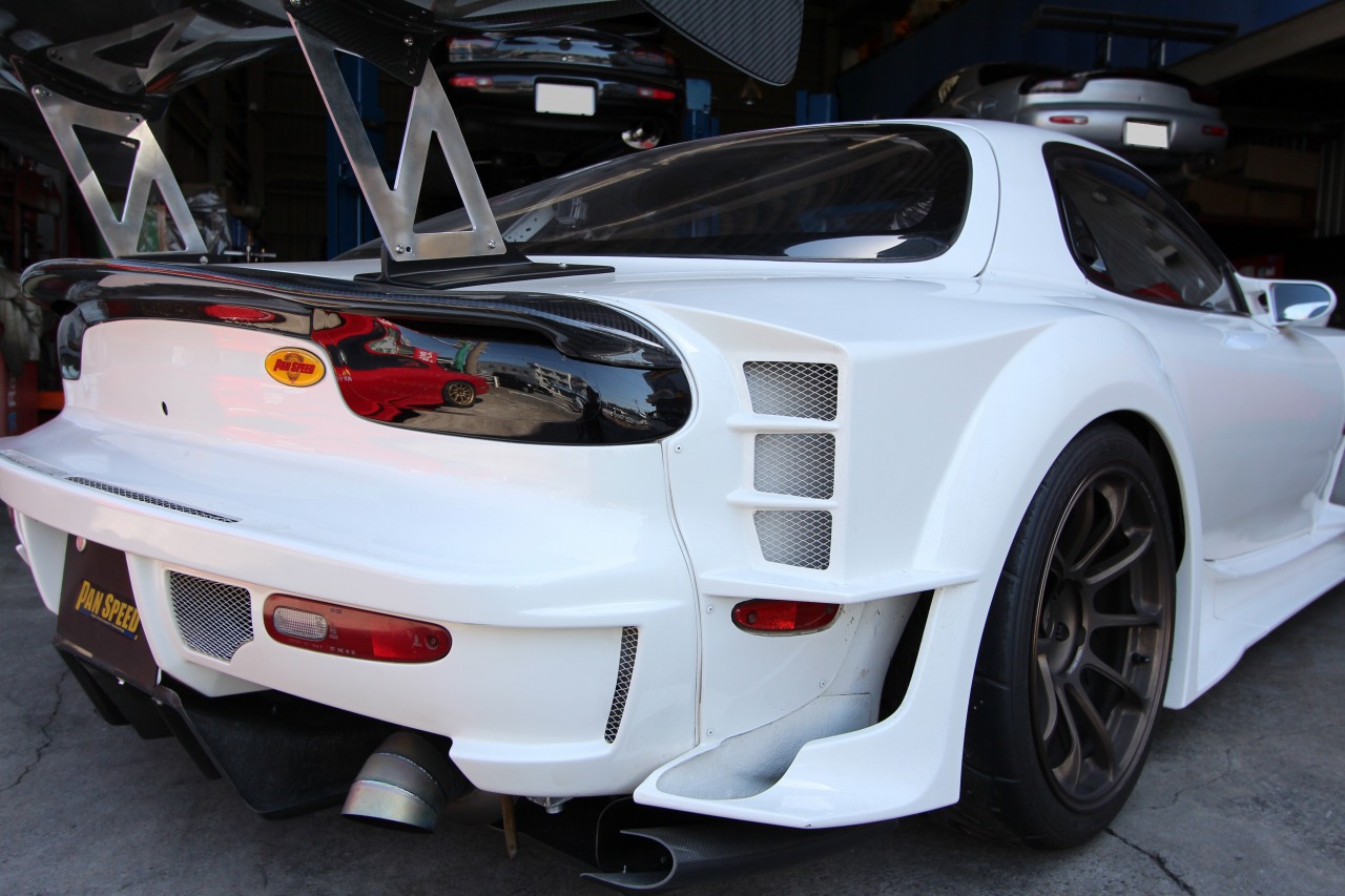 Panspeed 2015 NEW Wide Body Kit for FD3S RX-7. 