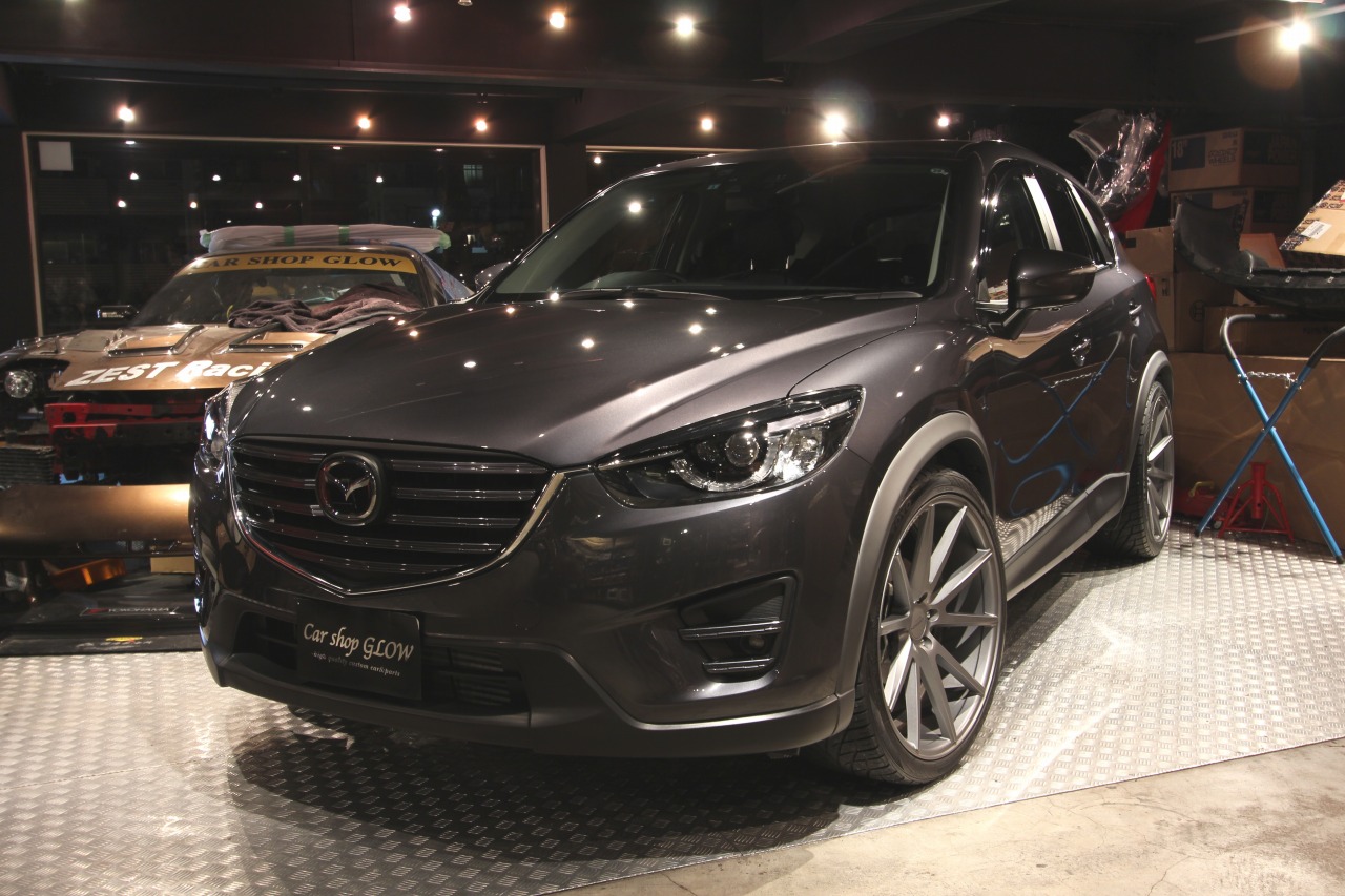 Ke系 Cx 5用 カーショップグロウ ワイドフェンダー アーチモール Carshopglow