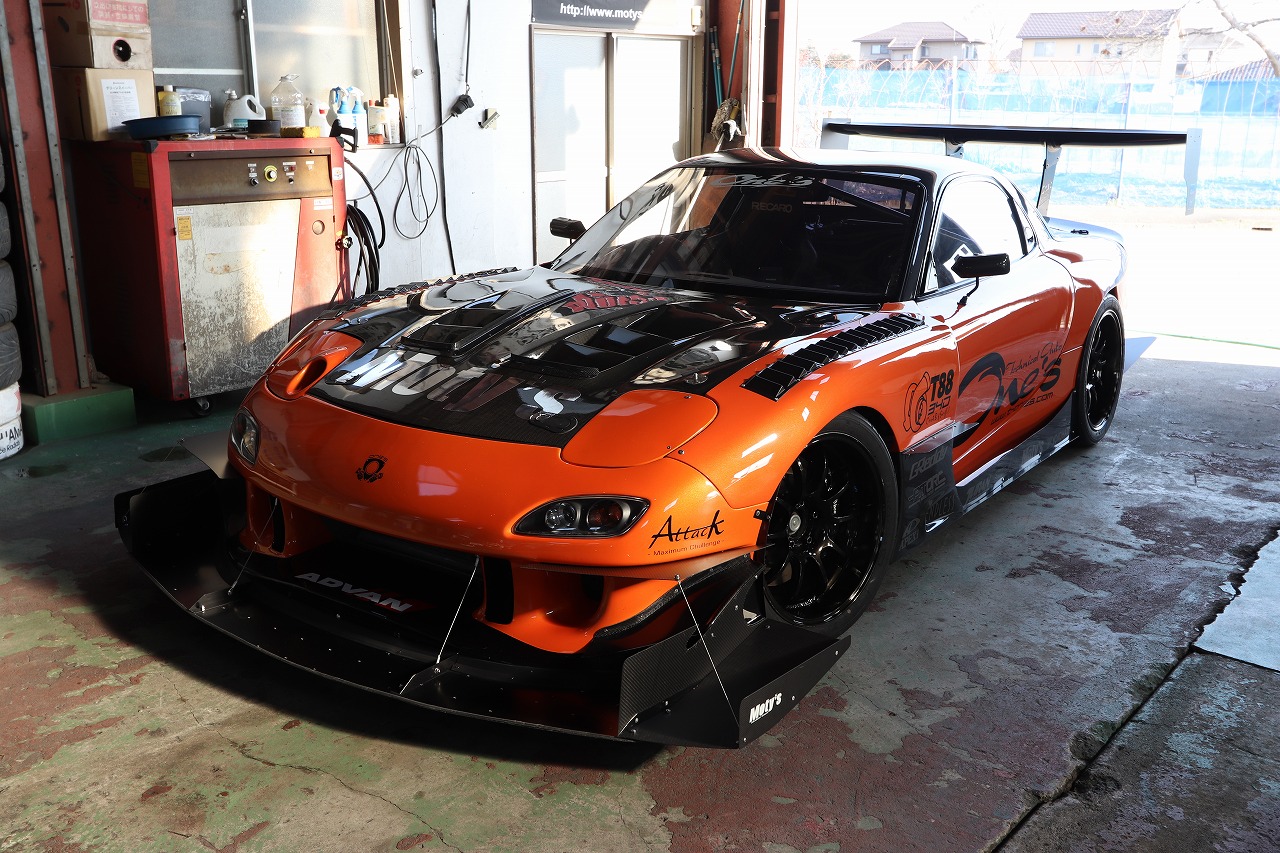 マツダ RX-7 テクニカルオートワンズデモカー 筑波55秒2 改造費1500万 ...