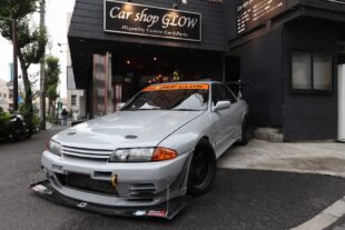 スカイライン HCR32 GTS-tタイプM 4ドアGT-R仕様 弊社デモカー エンジンOH後25